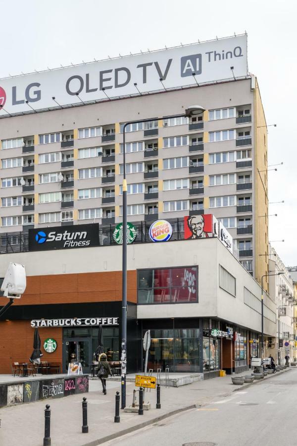 Apartamento Apartament Widok Centrum Varsovia Exterior foto